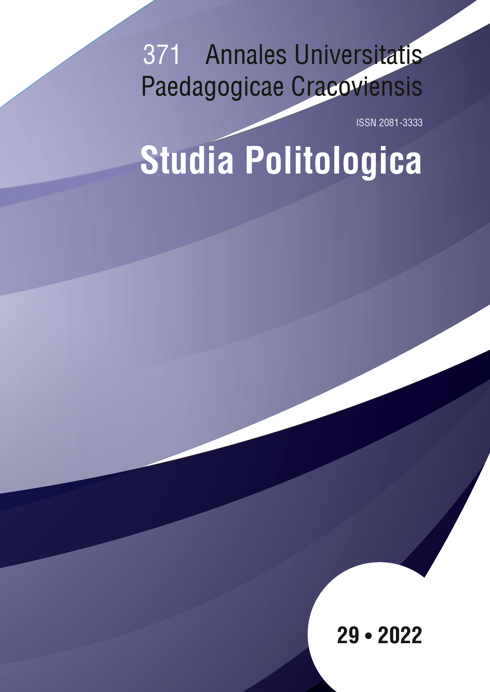 					Pokaż  Tom 29 Nr 371 (2022): Annales Universitatis Paedagogicae Cracoviensis.  Studia Politologica
				